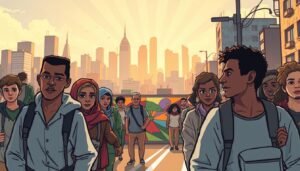 cross-border love, immigration, belonging